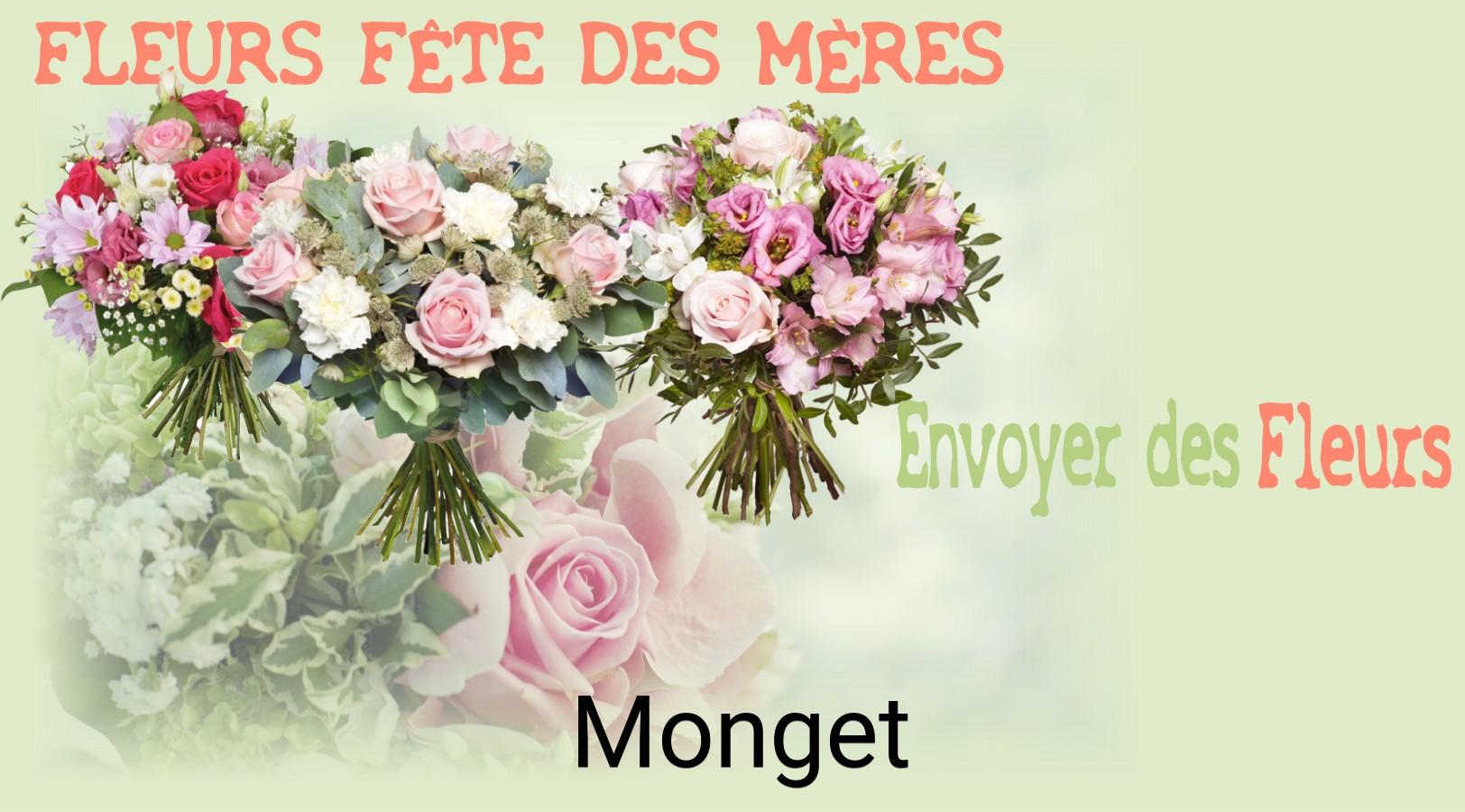 Bouquet de Fête des Mères livré à Monget